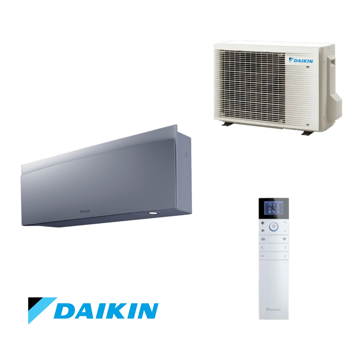 Daikin Emura - komplet vnútorná a vonkajšia jednotka 3,5 kW strieborná so zľavou z montáže