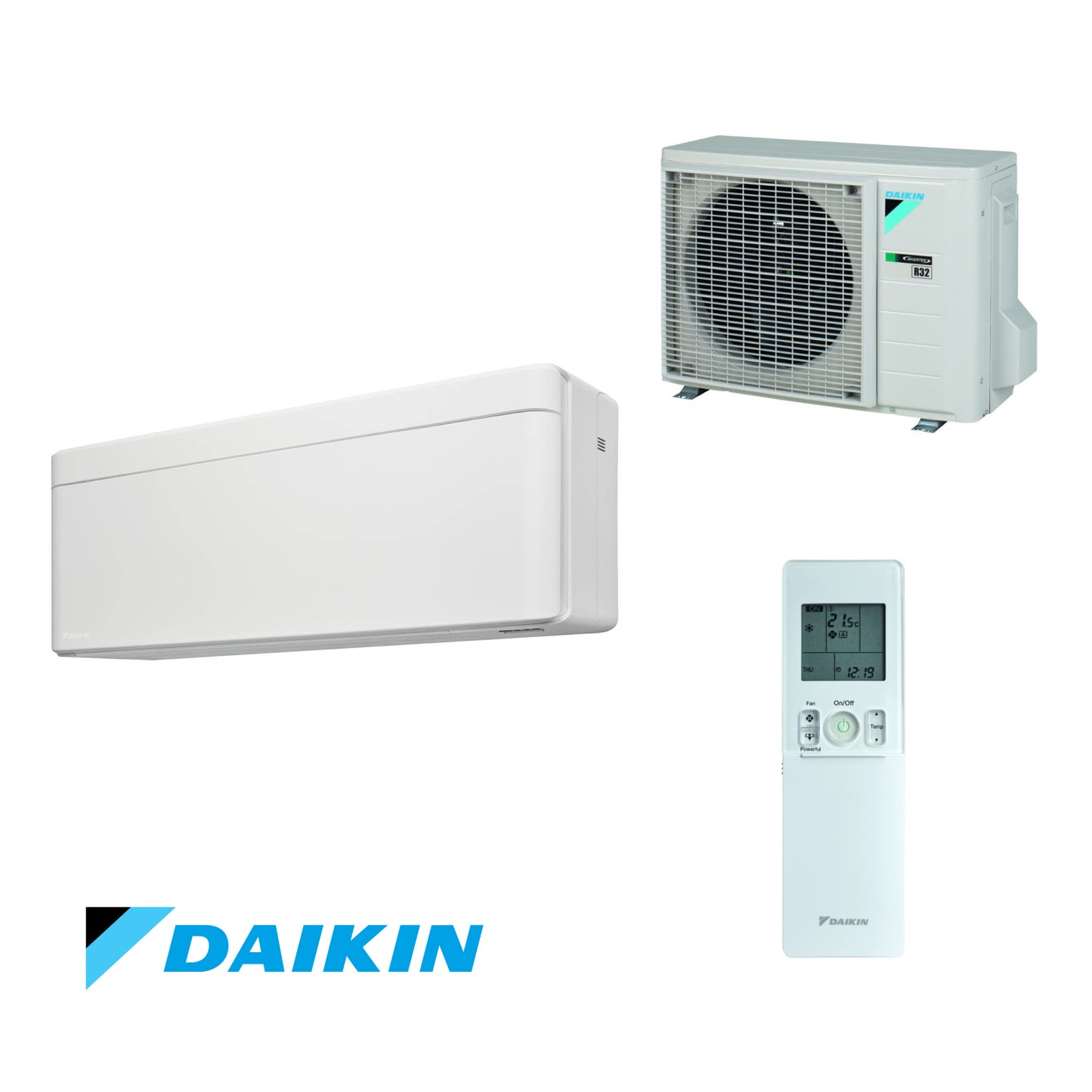 Daikin Stylish - komplet vnútorná a vonkajšia jednotka 2,0 kW biela