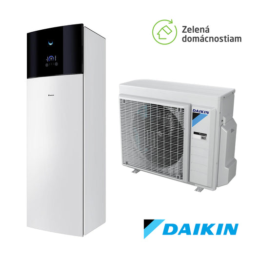 Daikin Altherma 3 R F - vnútorná jednotka + Daikin Altherma R - vonkajšia jednotka - set pre dom do 120 m²