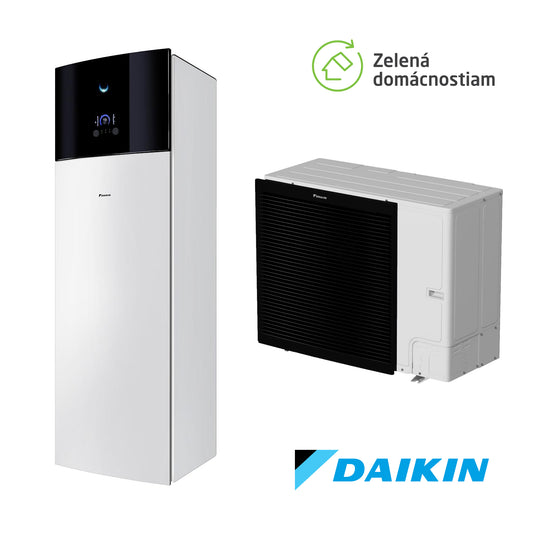 Daikin Altherma 3 R F - vnútorná jednotka + Daikin Altherma R - vonkajšia jednotka - set pre dom do 220 m²